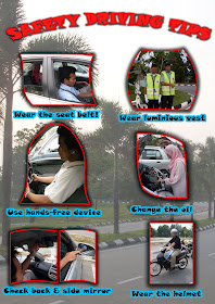 Safety Driving Poster
